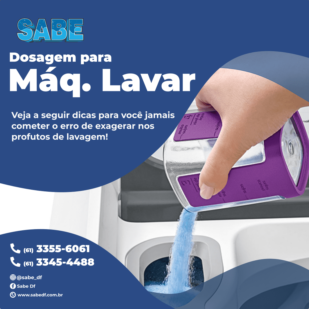 Qual a medida certa de sabão e amaciante na máquina? - Dicas Lava e Seca
